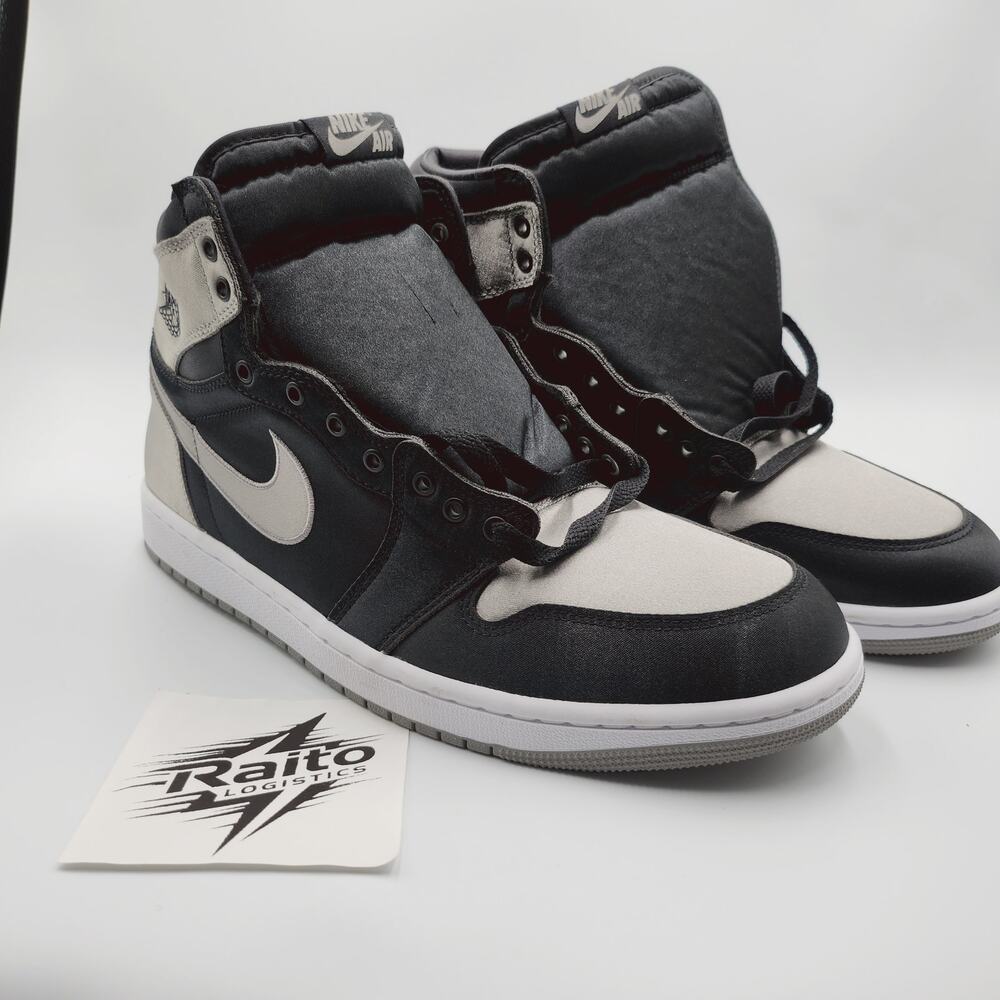 men size 10.5 Nike Air Jordan 1 Retro shadow satin High Top FD4810-010 women 12